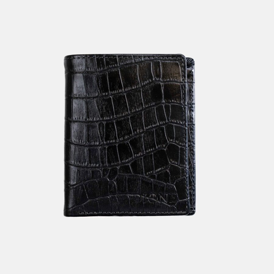 Men’s Fish Grain Leather Wallet (Vertical) – DW-13